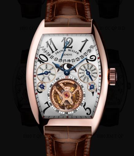 Franck Muller Cintree Curvex Men Perpetual Calendar Replica Watch for Sale Cheap Price 8880 T QP